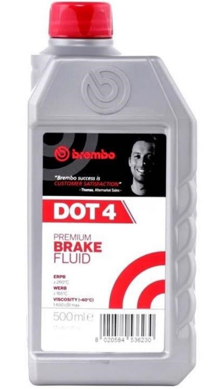 Гальмівна рідина DOT 4 (0,5л.)