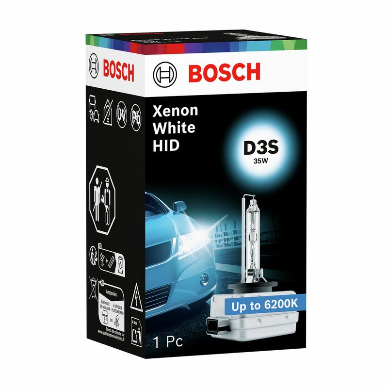 Лампа ксеноновая D3S 42V 35W 5500K Xenon White HID