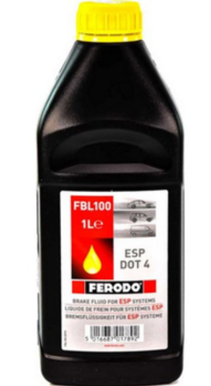 Гальмівна рідина DOT 4 ESP, 1 л.