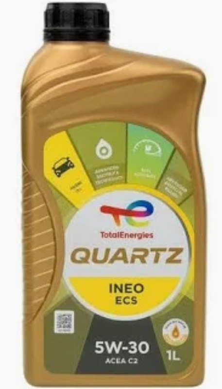 Моторна олива Quartz Ineo ECS 5W-30, 1 л.